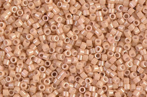 Opaque Tan Delica Beads