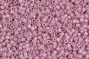 Opaque Old Rose Luster Delica Beads