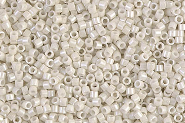 Opaque Alabaster Luster Delica Beads