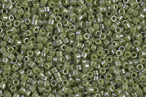 Opaque Cactus Luster Delica Beads