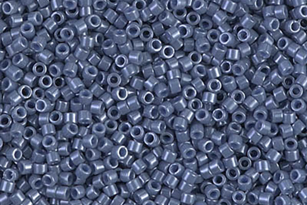 Opaque Blue Berry Luster Delica Beads