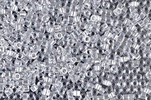 Galvanized Crystal Delica Beads