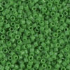 Opaque Pea Green Delica Beads