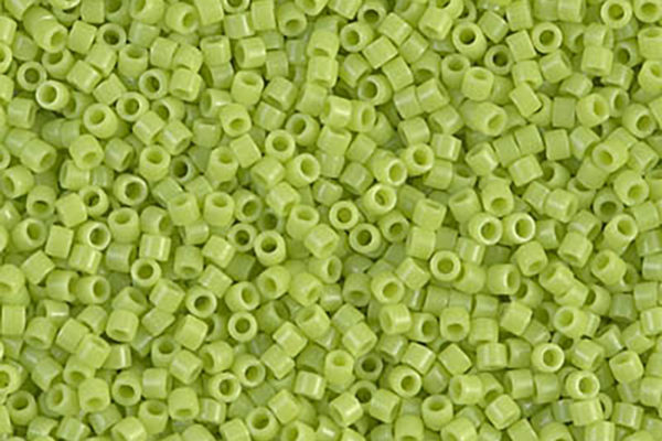 Opaque Chartreuse Delica Beads