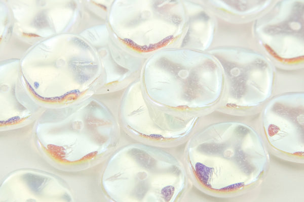 Clear AB Ripple Bead