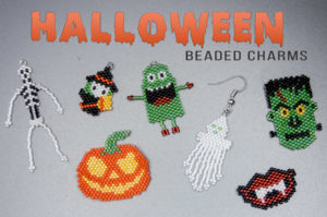 Halloween Brick Stitch Charm Kit