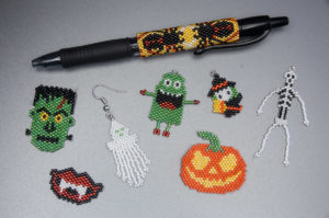 October 14th Halloween Beaded Charms