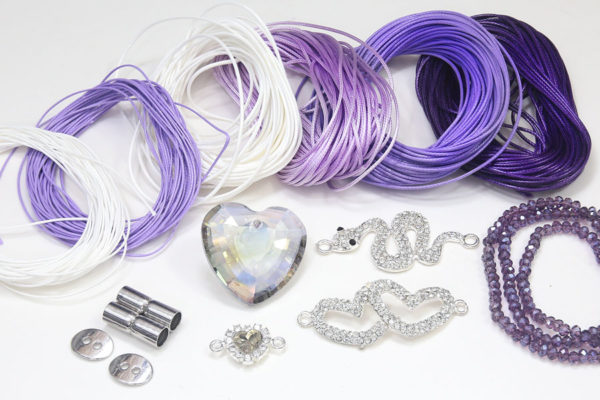 Lavender Haze Macrame Jewellery Maker's Collection