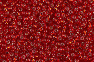 Silver Lined Ruby Miyuki 11/0 Seed Beads
