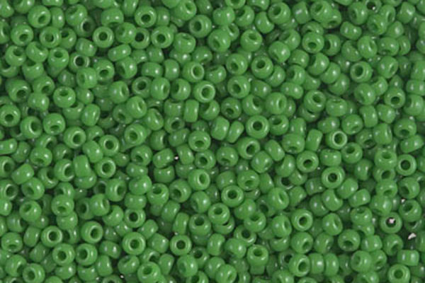 Opaque Jade Green Miyuki 11/0 Seed Beads
