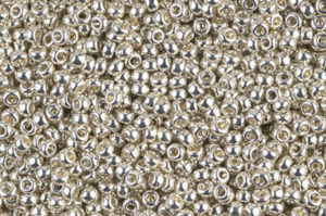 Galvanized Silver Miyuki 11/0 Seed Beads