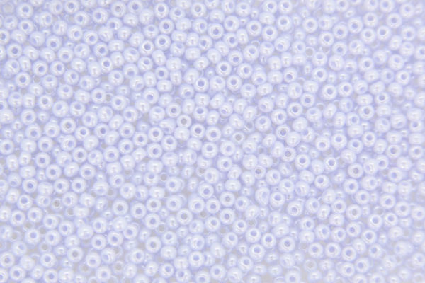 Lustred Opaque Pastel Mauve Preciosa Seed Beads