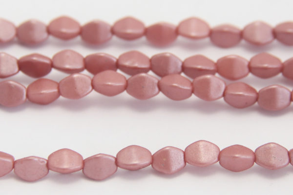 Dusty Rose Satin Crystal