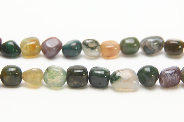 Fancy Jasper 8mm Nugget Semi Precious Gemstones