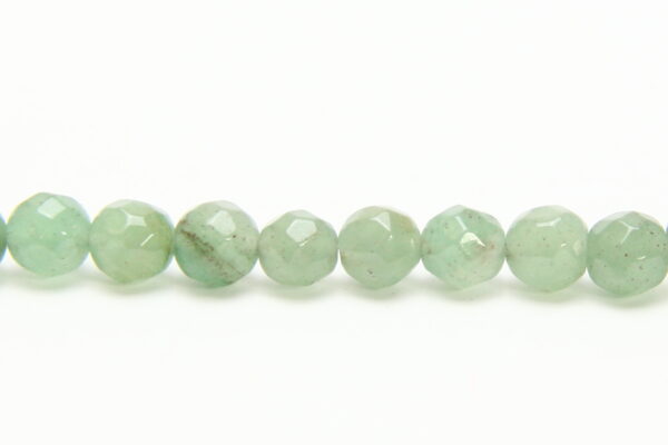 Aventurine 8mm Facetted Round Semi Precious Gemstones
