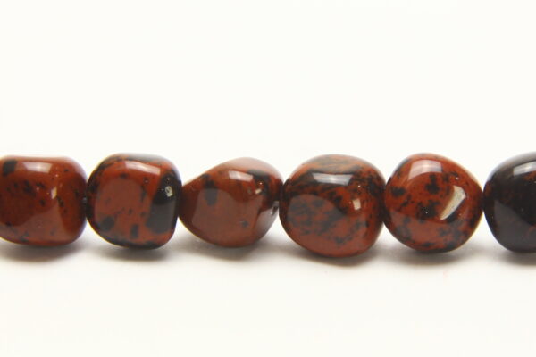 Mahogany Obsidian 8mm Nugget Semi Precious Gemstones