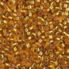 DuraCoat Silver Lined Yellow Gold Delica Beads
