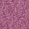 Sparkling Peony Pink Lined Crystal Miyuki 15/0 Seed Beads