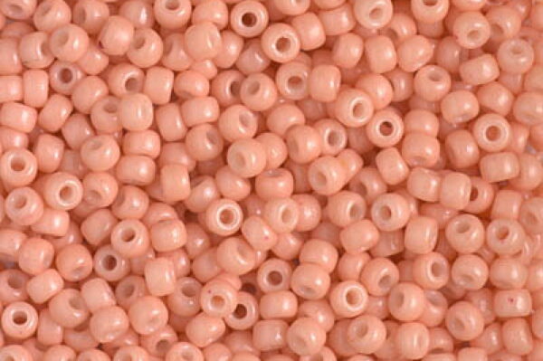 DuraCoat Opaque Tea Rose Miyuki 8/0 Seed Beads