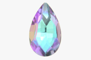 Shaped Aurora Crystal Rivolis