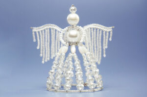 Crystal Angel Christmas Tree Decoration