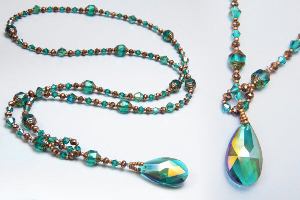 Envy Coco Lariat Necklace, Bracelet and Earrings