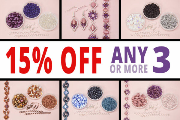 15% OFF - Any 3 or More Summer Stunner Jewellery Kits