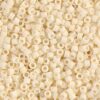 Matte Opaque Cream Delica Beads