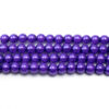 Electric Violet Glass Pearl