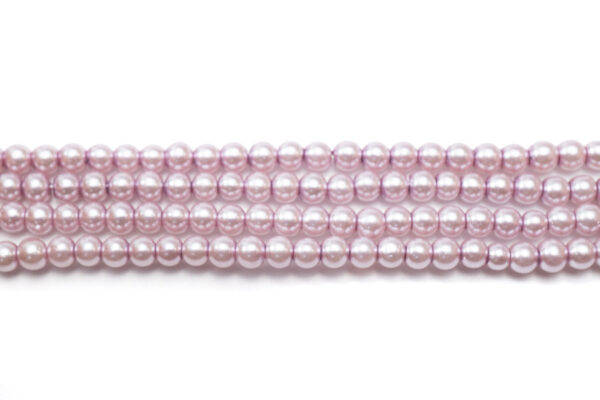 Lavender Lace Glass Pearl