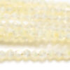 2mm Alabaster Cream AB Crystal Bicones