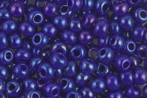 Opaque Cobalt Luster Miyuki 6/0 Seed Beads
