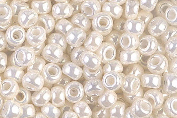 Antique Ivory Pearl Ceylon Miyuki 6/0 Seed Beads