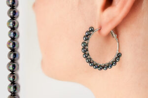 Radiance Mother of Pearl Hoop Earring Kit