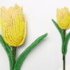 yellow beaded flower