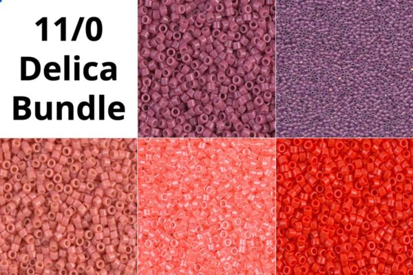 Peach Sunset 11/0 Delica Bead Palette