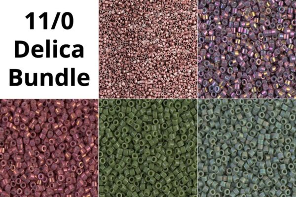 Heavenly Heather 11/0 Delica Bead Palette