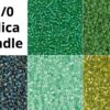 Green Queen 11/0 Delica Bead Palette