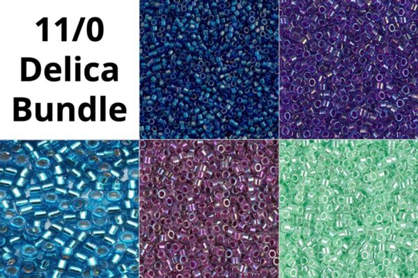 Strutting Peacock 11/0 Delica Bead Palette
