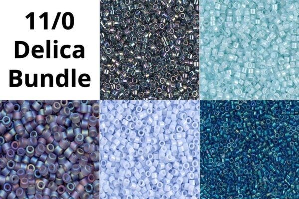 Sky 11/0 Delica Bead Palette