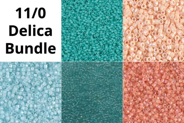 Calming 11/0 Delica Bead Palette