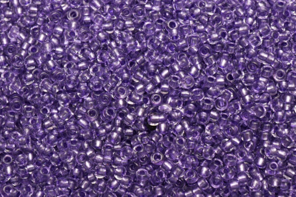 Silver Lined Lustre Purple Preciosa Seed Beads