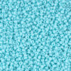 Opaque Light Turquoise Chalk Preciosa Seed Beads