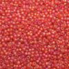 Frosted Silver Lined Rainbow Ember Preciosa Seed Beads