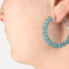 gemstone earring