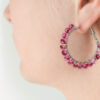 Radiance Watermelon Quartz Hoop Earring Kit