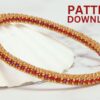 Jubilee Cubic Right Angle Weave Crystal Bangle Pattern Download