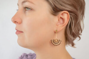 Chantilly Fan Earrings Kit