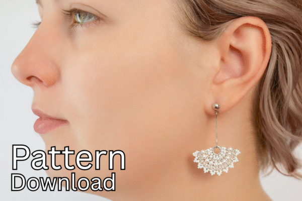Chantilly Fan Earring Pattern Download