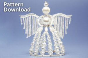 Christmas Angel Tree Topper Beading Pattern Download